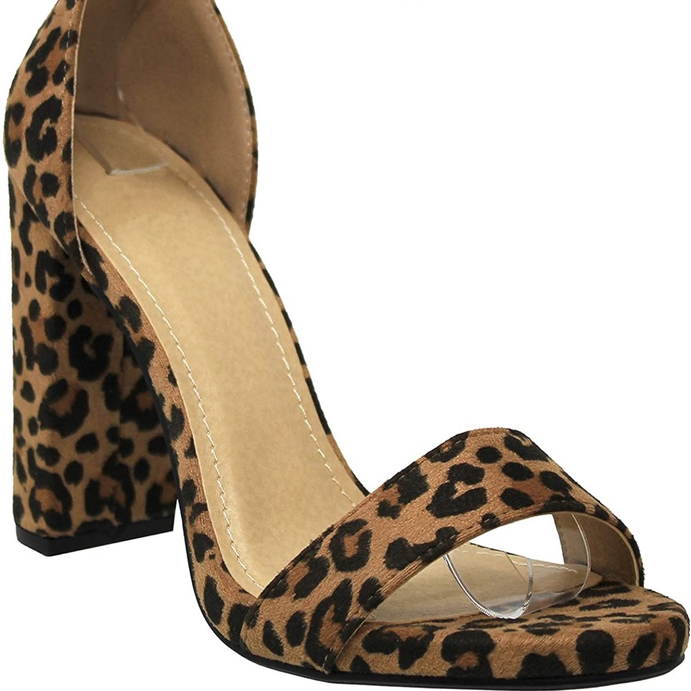 MVE stylish open Toe shoes plastic Shoe Box included.